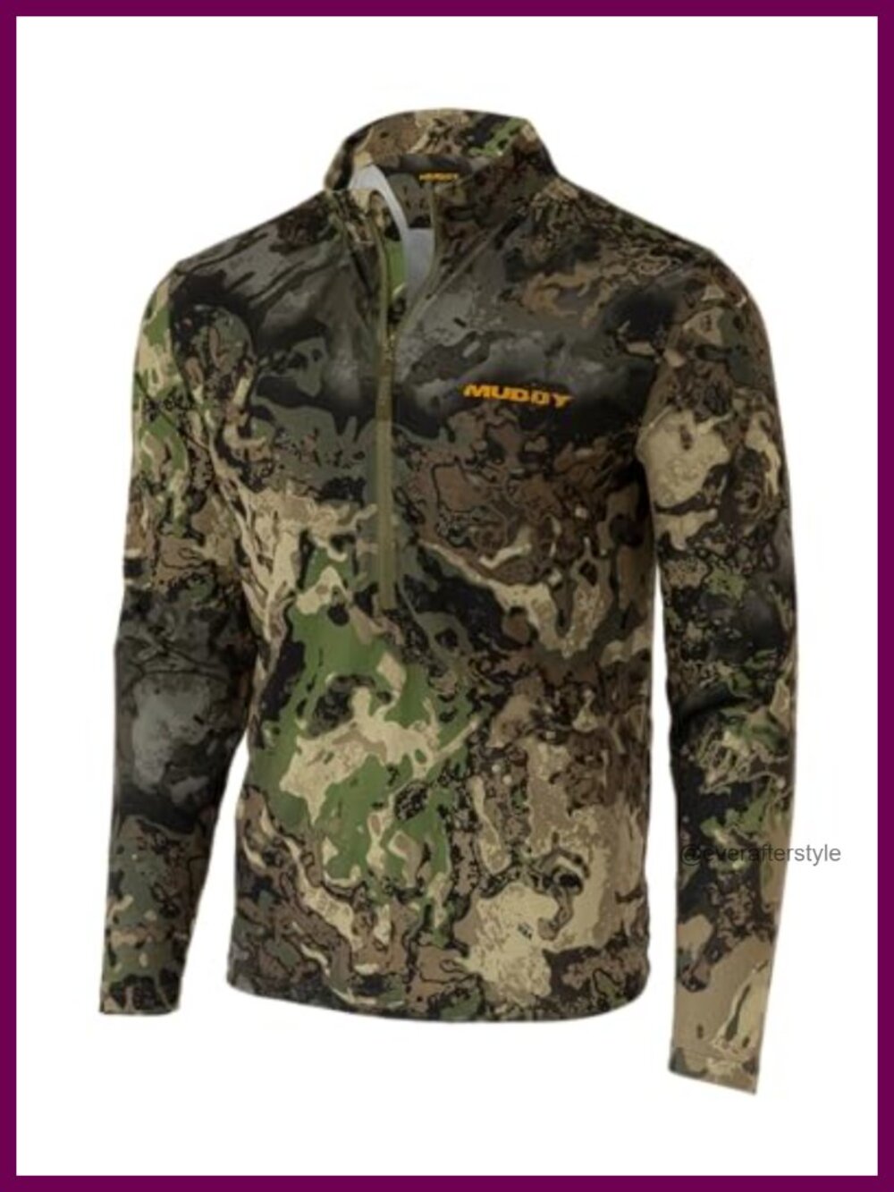 Men's Lightweight Quarter Zip Base Layer Shirt 95% Poly 5% Spandex